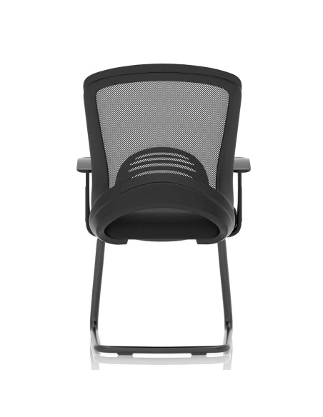 Astro Visitor Bespoke Fabric Seat Tabasco Orange Mesh Chair KCUP2014 - pic 31476 | FastDaddyshop