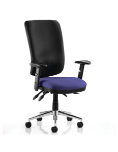 Chiro High Back Bespoke Colour Seat Stevia Blue KCUP0107