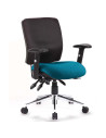 Chiro Medium Back Bespoke Colour Seat Maringa Teal KCUP0127