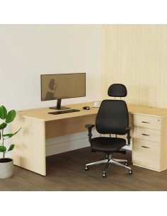 Chiro Plus Bespoke Colour Seat Office Chair Bergamot Cherry KCUP0153 2