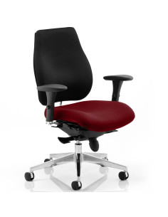 Chiro Plus Bespoke Colour Seat Office Chair Ginseng Chilli KCUP0158
