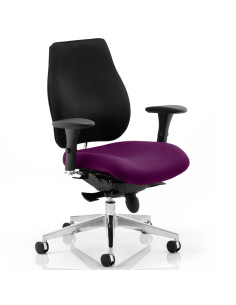 Chiro Plus Bespoke Colour Seat Office Chair Tansy Purple KCUP0160
