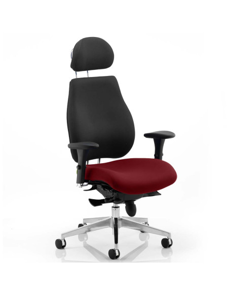 Chiro Plus Ultimate With Headrest Bespoke Colour Seat Chair Ginseng Chilli KCUP0166 - pic 31838 | FastDaddyshop