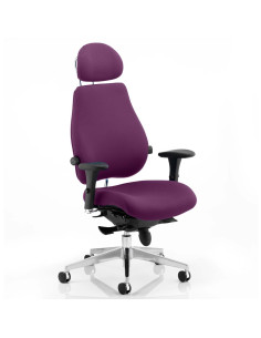 Chiro Plus Ultimate With Headrest Bespoke Colour Chair Tansy Purple KCUP0176