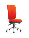 Chiro High Back Office Chair Bespoke Colour Tabasco Orange No Arms KCUP1487