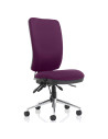 Chiro High Back Office Chair Bespoke Colour Tansy Purple No Arms KCUP1489