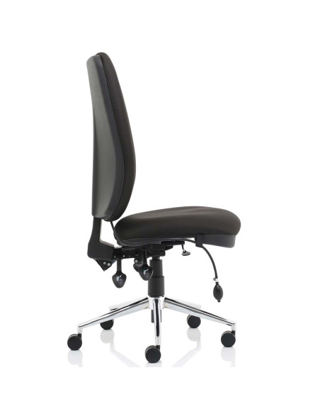 Chiro High Back Office Chair Bespoke Colour Seat Tabasco Orange No Arms KCUP1493 - pic 31962 | FastDaddyshop