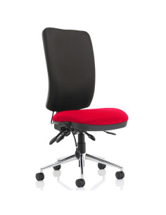 Chiro High Back Office Chair Bespoke Colour Seat Bergamot Cherry No Arms KCUP1494