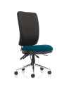 Chiro High Back Office Chair Bespoke Colour Seat Maringa Teal No Arms KCUP1496