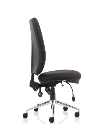 Chiro High Back Office Chair Bespoke Colour Maringa Teal No Arms KCUP1498