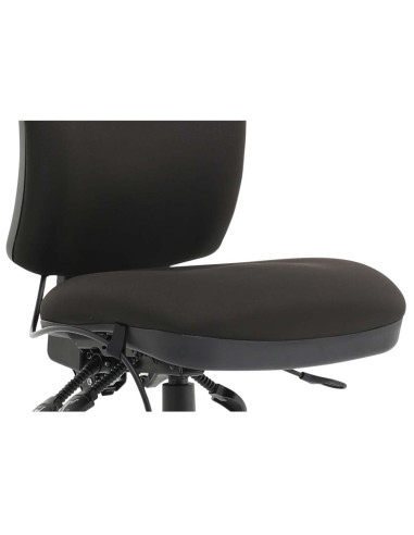 Chiro High Back Office Chair Bespoke Colour Maringa Teal No Arms KCUP1498