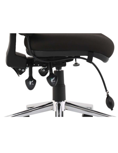Chiro Medium Back Office Chair Bespoke Colour Tabasco Orange No Arms KCUP1503
