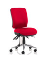 Chiro Medium Back Office Chair Bespoke Colour Bergamot Cherry No Arms KCUP1504