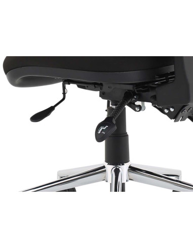 Chiro Medium Back Office Chair Bespoke Colour Seat Myrrh Green No Arms KCUP1509