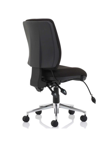 Chiro Medium Back Office Chair Bespoke Colour Seat Tansy Purple No Arms KCUP1513