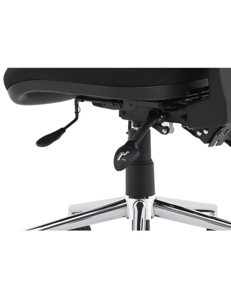 Chiro Medium Back Office Chair Bespoke Colour Seat Tansy Purple No Arms KCUP1513 - pic 32214 | FastDaddyshop