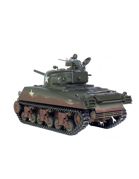 Taigen Sherman Hand Painted Electric Radio Controlled 1:16 Tank - Metal Upgrade - photo09 - pic 3229 | FastDaddyshop