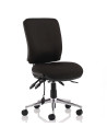 Chiro Medium Back Task Operators Office Chair Black No Arms OP000247