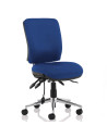 Chiro Medium Back Task Operators Office Chair Blue No Arms OP000248