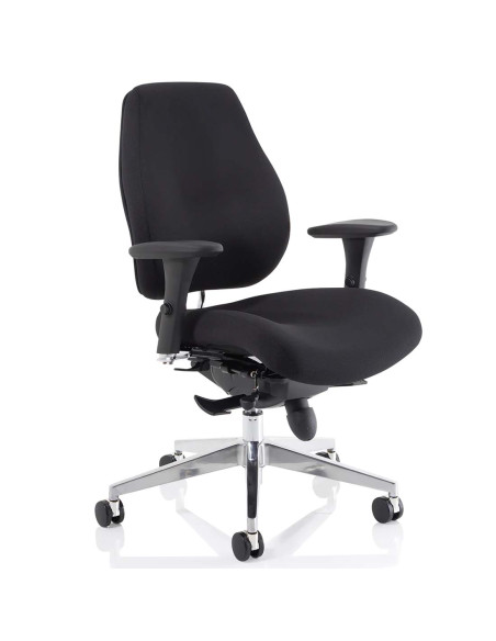 Chiro Plus Ergo Posture Office Chair Black With Arms PO000001 - pic 32330 | FastDaddyshop