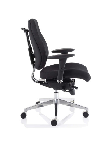Chiro Plus Ergo Posture Office Chair Black With Arms PO000001