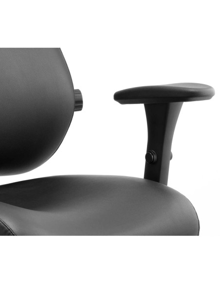 Chiro Plus Ultimate Office Chair Black Leather With Arms, Headrest PO000013 - pic 32352 | FastDaddyshop