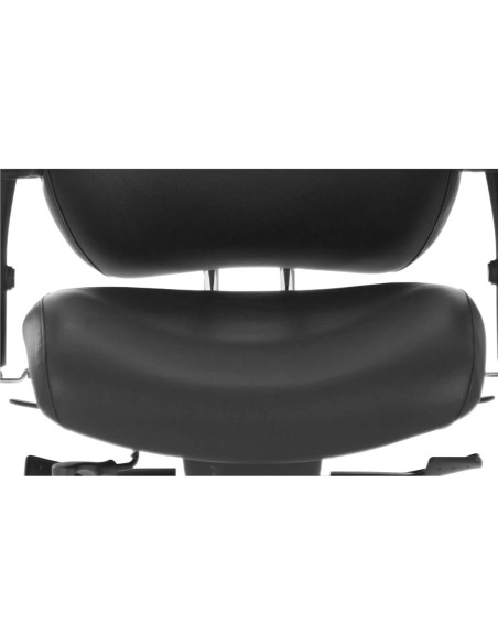 Chiro Plus Ultimate Office Chair Black Leather With Arms, Headrest PO000013 - pic 32354 | FastDaddyshop