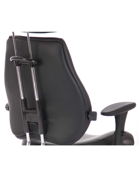 Chiro Plus Ultimate Office Chair Black Leather With Arms, Headrest PO000013 - pic 32356 | FastDaddyshop