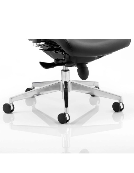 Chiro Plus Ultimate Office Chair Black Leather With Arms, Headrest PO000013 - pic 32359 | FastDaddyshop