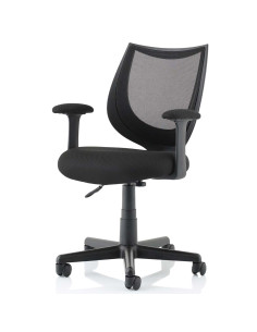 Camden Black Mesh Office Chair OP000238