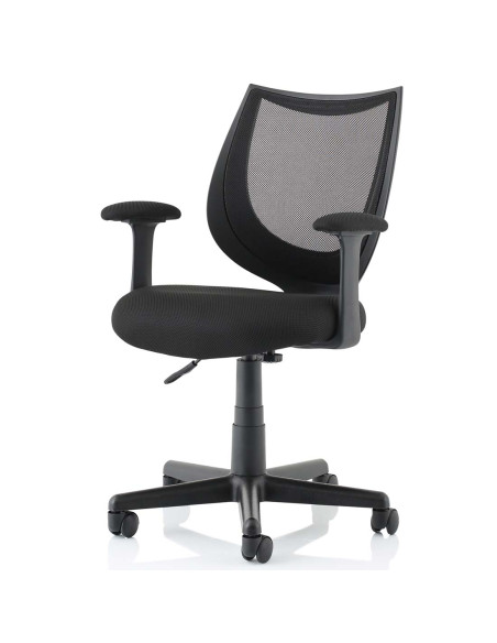 Camden Black Mesh Office Chair OP000238 - pic 32443 | FastDaddyshop