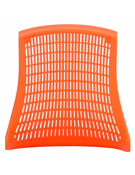 Flex Task Operator Office Chair Black Fabric Seat, Orange Back With Arms KC0059 - pic 32471 | FastDaddyshop