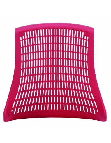 Flex Task Operator Office Chair With Black Fabric Seat, Red Back With Arms KC0073