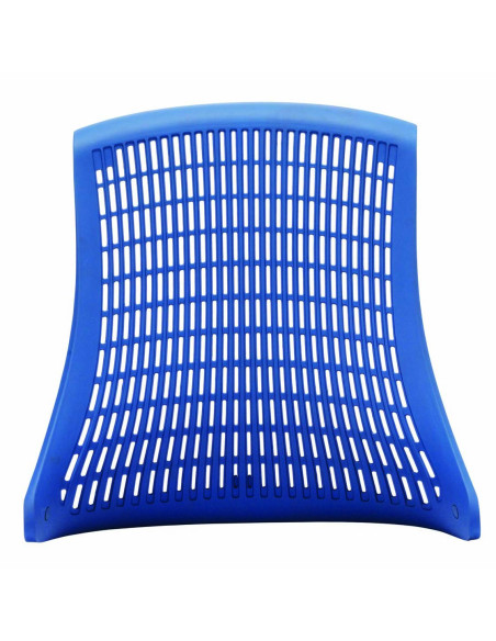 Flex Task Operator Chair Black Fabric Seat, Blue Back With Arms, Headrest KC0092 - pic 32544 | FastDaddyshop