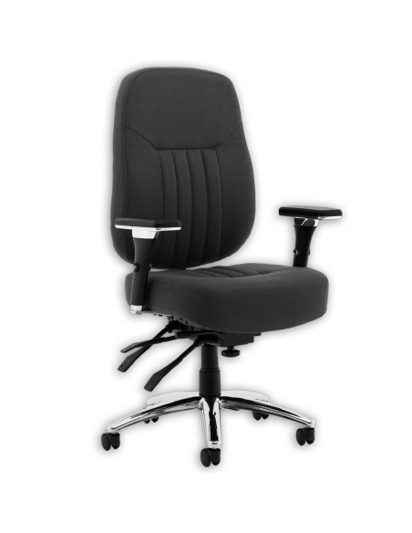 Barcelona Deluxe Black Fabric Operator Office Chair OP000242 - pic 32760 | FastDaddyshop