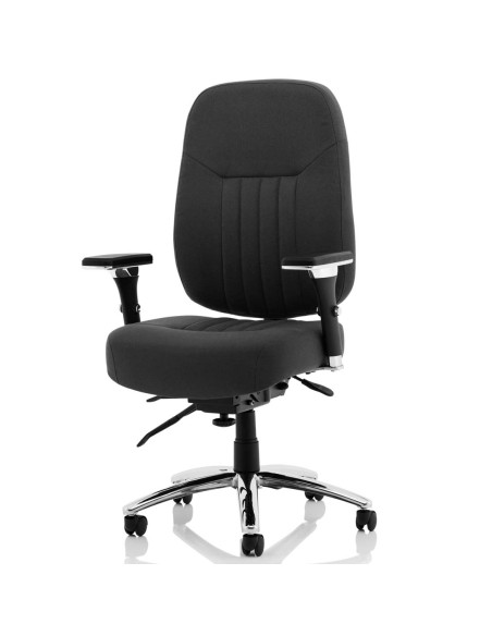 Barcelona Deluxe Black Fabric Operator Office Chair OP000242 - pic 32761 | FastDaddyshop