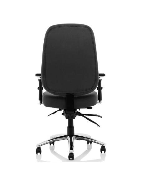 Barcelona Deluxe Black Fabric Operator Office Chair OP000242 - pic 32765 | FastDaddyshop