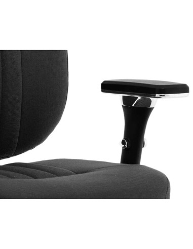 Barcelona Deluxe Black Fabric Operator Office Chair OP000242