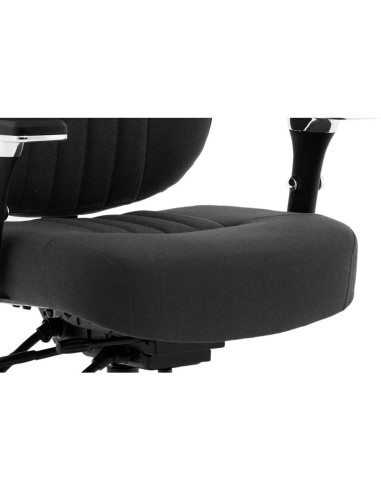 Barcelona Deluxe Black Fabric Operator Office Chair OP000242