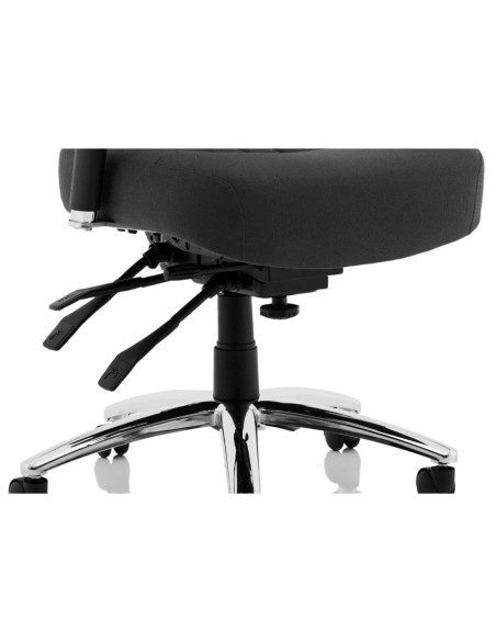 Barcelona Deluxe Black Fabric Operator Office Chair OP000242 - pic 32772 | FastDaddyshop