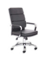 Advocate Executive Office Chair Black Soft Bonded Leather With Arms BR000204