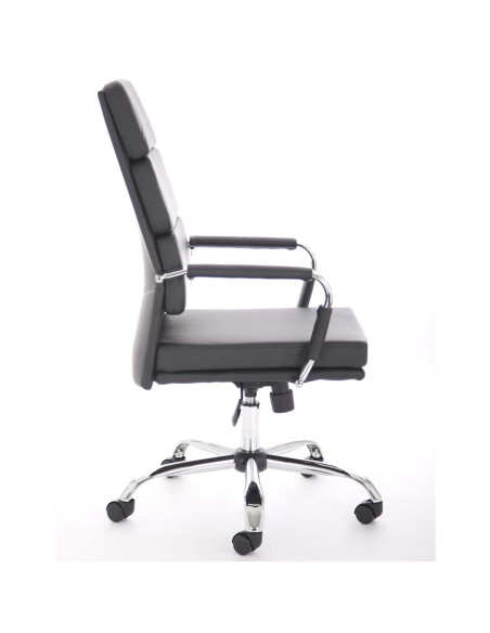 Advocate Executive Office Chair Black Soft Bonded Leather With Arms BR000204 - pic 32795 | FastDaddyshop