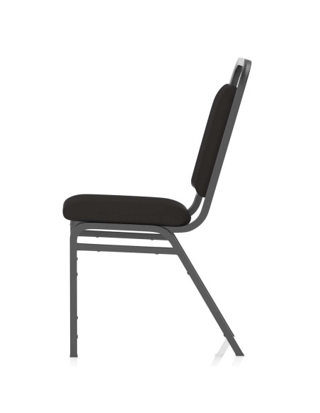 Banqueting Stacking Visitor Office Chair Black Frame Black Fabric (MOQ of 4) BR000196 - pic 32802 | FastDaddyshop