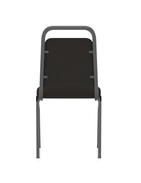 Banqueting Stacking Visitor Office Chair Black Frame Black Fabric (MOQ of 4) BR000196 - pic 32804 | FastDaddyshop