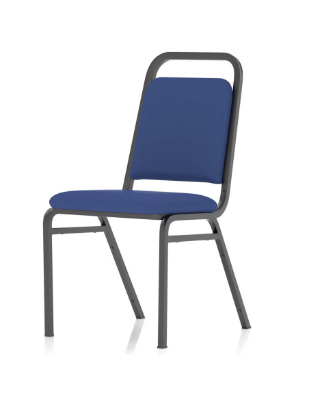 Banqueting Stacking Visitor Office Chair Black Frame Blue Fabric (MOQ of 4) BR000197 - pic 32809 | FastDaddyshop