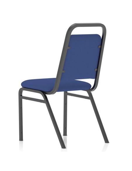 Banqueting Stacking Visitor Office Chair Black Frame Blue Fabric (MOQ of 4) BR000197 - pic 32811 | FastDaddyshop