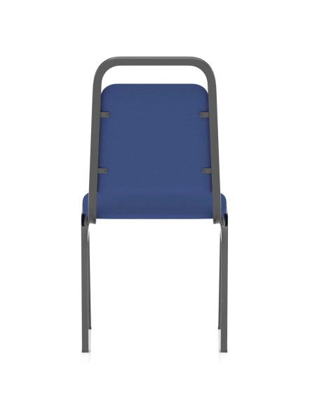 Banqueting Stacking Visitor Office Chair Black Frame Blue Fabric (MOQ of 4) BR000197 - pic 32812 | FastDaddyshop