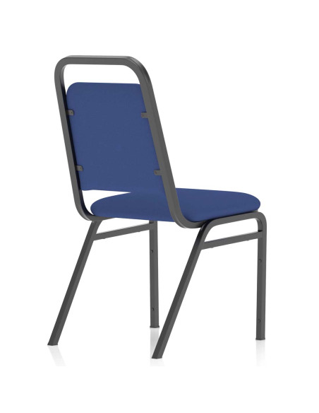 Banqueting Stacking Visitor Office Chair Black Frame Blue Fabric (MOQ of 4) BR000197 - pic 32813 | FastDaddyshop