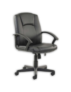 Bella Executive Managers Office Chair Black Leather EX000192