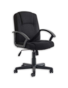 Bella Executive Managers Office Chair Black Fabric EX000246